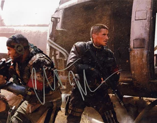 Christian Bale autograph