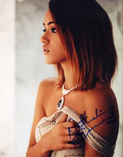 Nathalie Emmanuel autograph