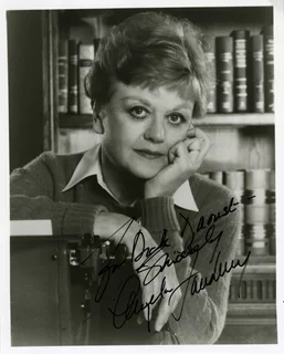Angela Lansbury autograph