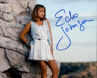 Echo Johnson autograph