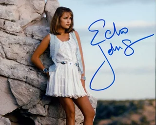Echo Johnson autograph