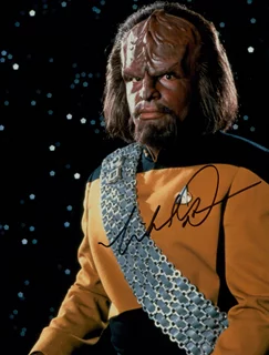 Michael Dorn autograph