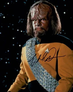 Michael Dorn autograph