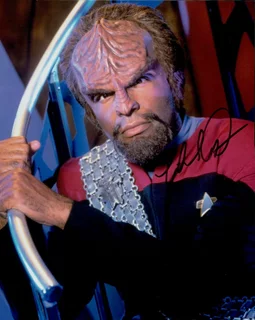 Michael Dorn autograph