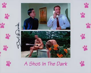 Burt Kwouk autograph