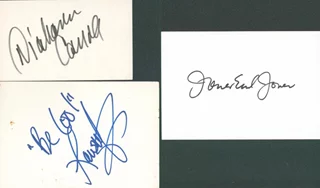 Claudine autograph