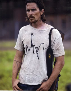 Christian Bale autograph