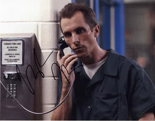Christian Bale autograph