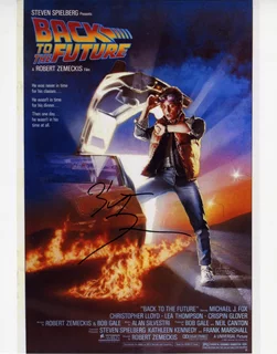 Robert Zemeckis autograph