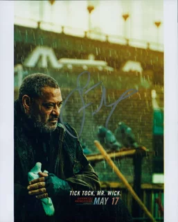 Laurence Fishburne autograph