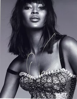 Naomi Campbell autograph