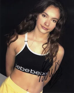 Paris Bravo autograph
