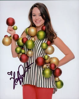 Hayley Orrantia autograph