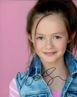 Olivia Sanabia autograph