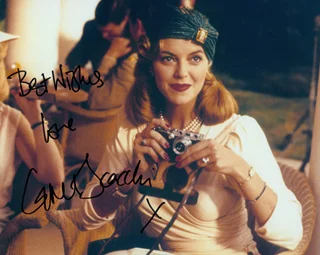 Greta Scacchi autograph