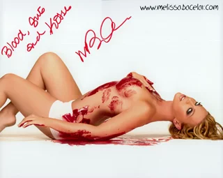 Melissa Bacelar autograph