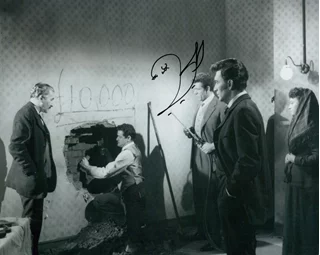 Peter Wyngarde autograph