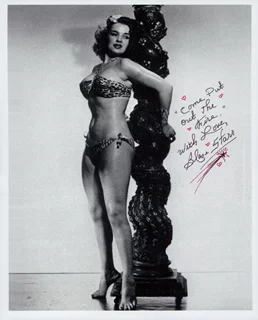 Blaze Starr autograph