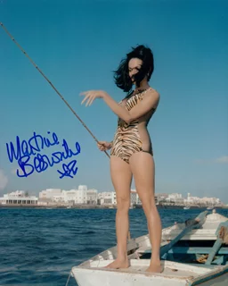 Martine Beswick autograph