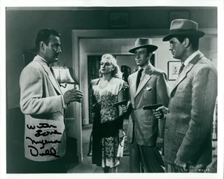 Myrna Dell autograph