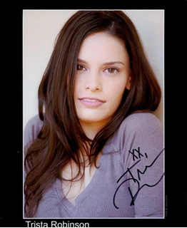 Trista Robinson autograph