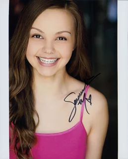 Savannah May autograph