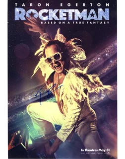 Taron Egerton autograph