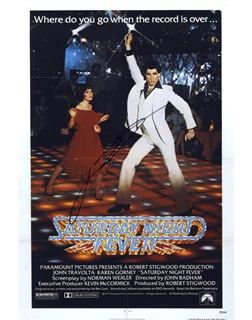 John Travolta autograph