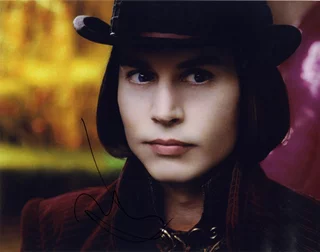 Johnny Depp autograph