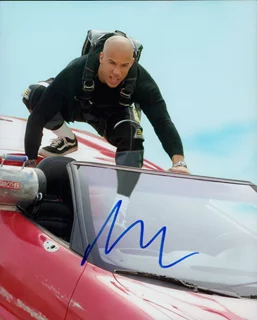 Vin Diesel autograph
