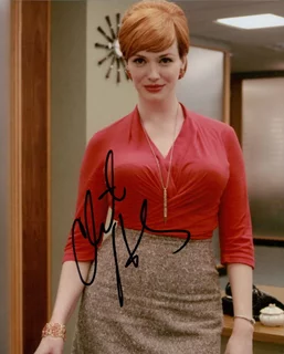 Christina Hendricks autograph
