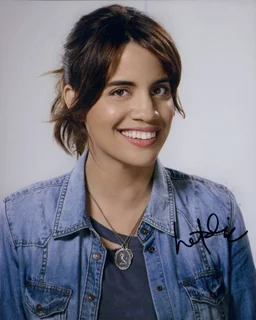 Natalie Morales autograph