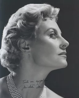 Michele Morgan autograph