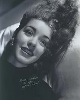 Marsha Hunt autograph