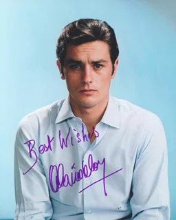 Alain DeLon autograph