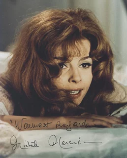 Michele Mercier autograph