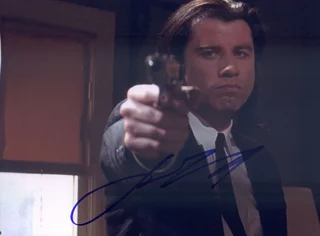 John Travolta autograph