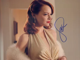 Emma Stone autograph