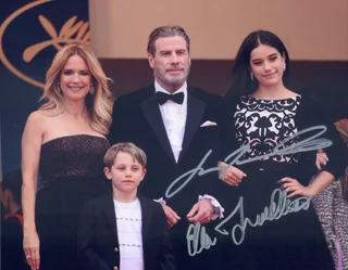 The Travolta Family autograph