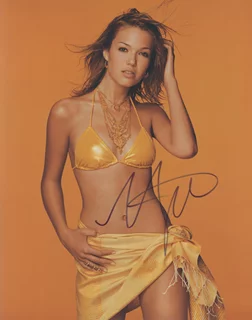Mandy Moore autograph