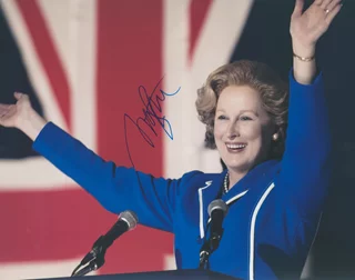 Meryl Streep autograph