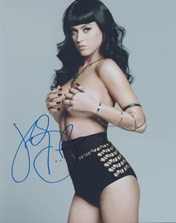 Katy Perry autograph