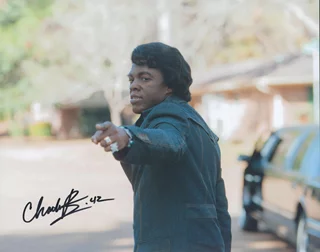 Chadwick Boseman autograph