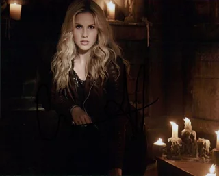 Claire Holt autograph