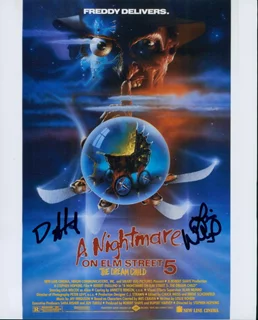 A Nightmare on Elm Street 5 autograph