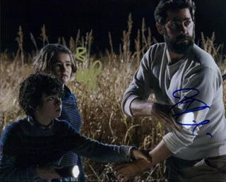 A Quiet Place autograph