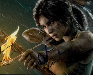 Camilla Luddington autograph