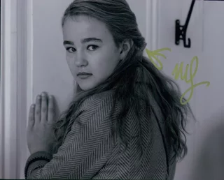 Millicent Simmonds autograph