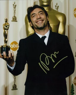 Javier Bardem autograph
