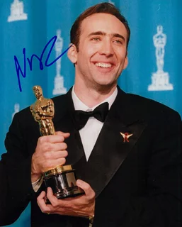 Nicolas Cage autograph